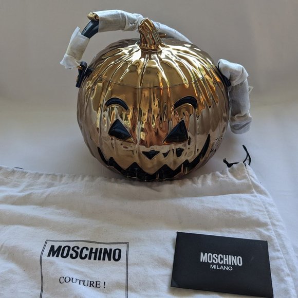moschino pumpkin bag